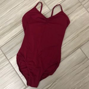 Maroon So Danca Leotard